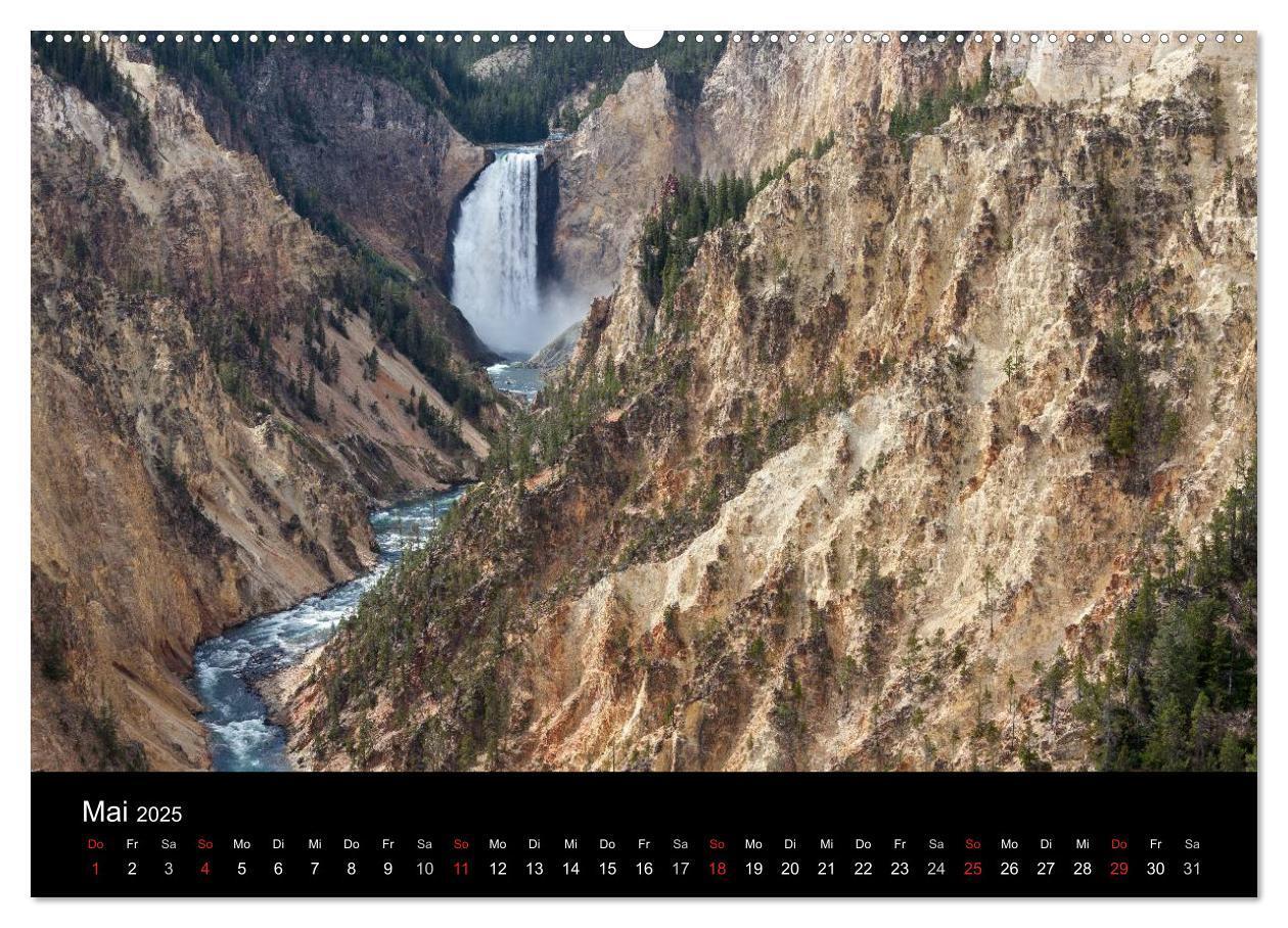 Bild: 9783435718955 | Wyoming &amp; South Dakota (Wandkalender 2025 DIN A2 quer), CALVENDO...