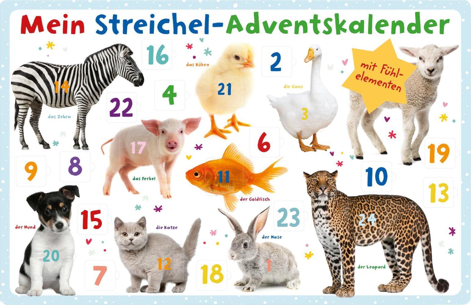 Cover: 4014489118831 | Mein Streichel-Adventskalender | Kalender | 2 S. | Deutsch