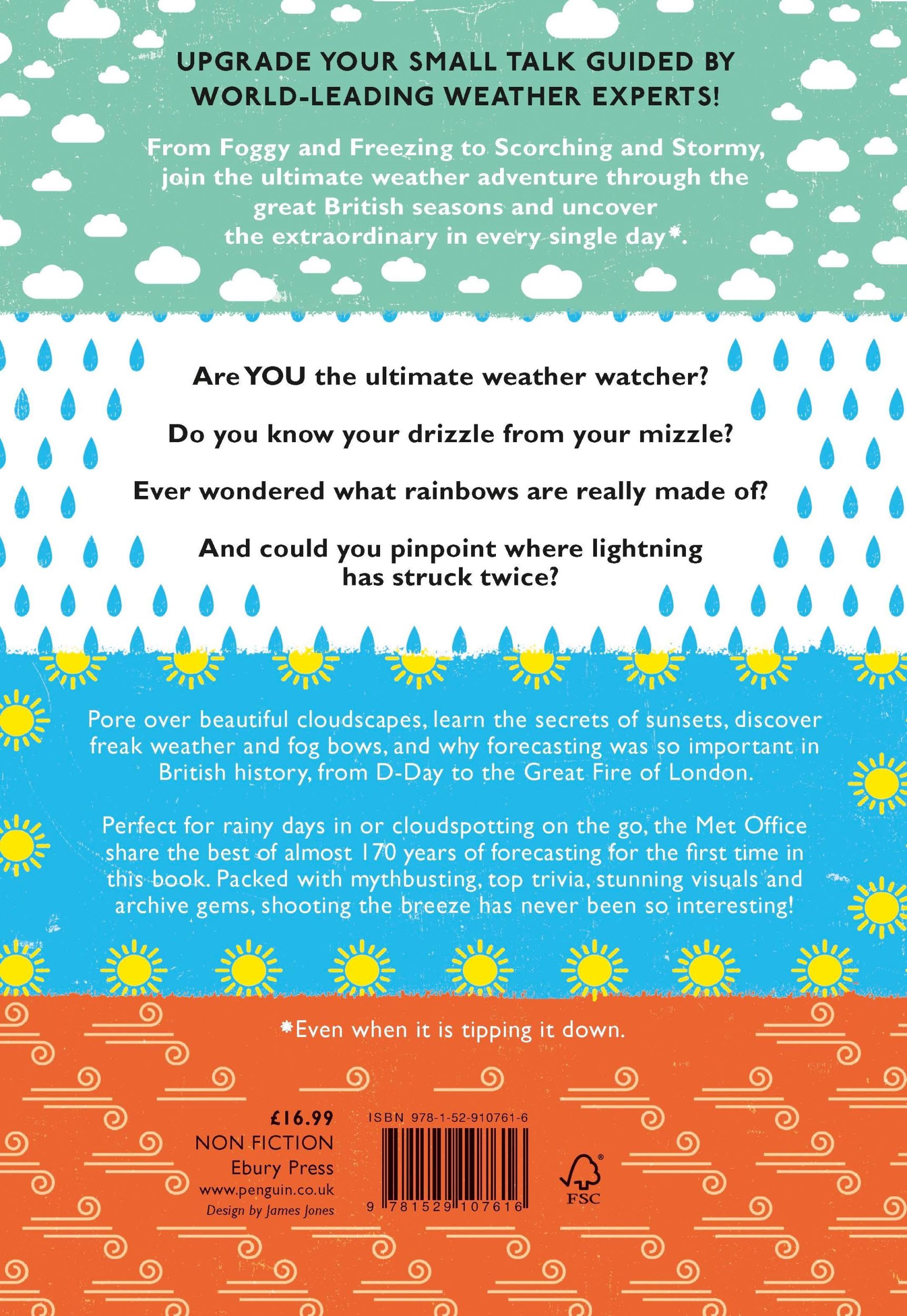 Rückseite: 9781529107616 | Very British Weather | The Met Office | Buch | Gebunden | Englisch