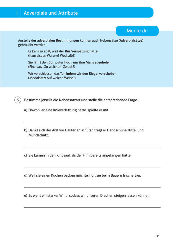 Bild: 9783129275689 | Klett Sicher durch die 6. Klasse - Deutsch, Mathematik, Englisch