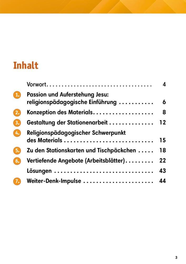 Bild: 9783769824438 | Arbeitsmaterial Grundschule. Stationenlernen Religion. Der Kreuzweg...