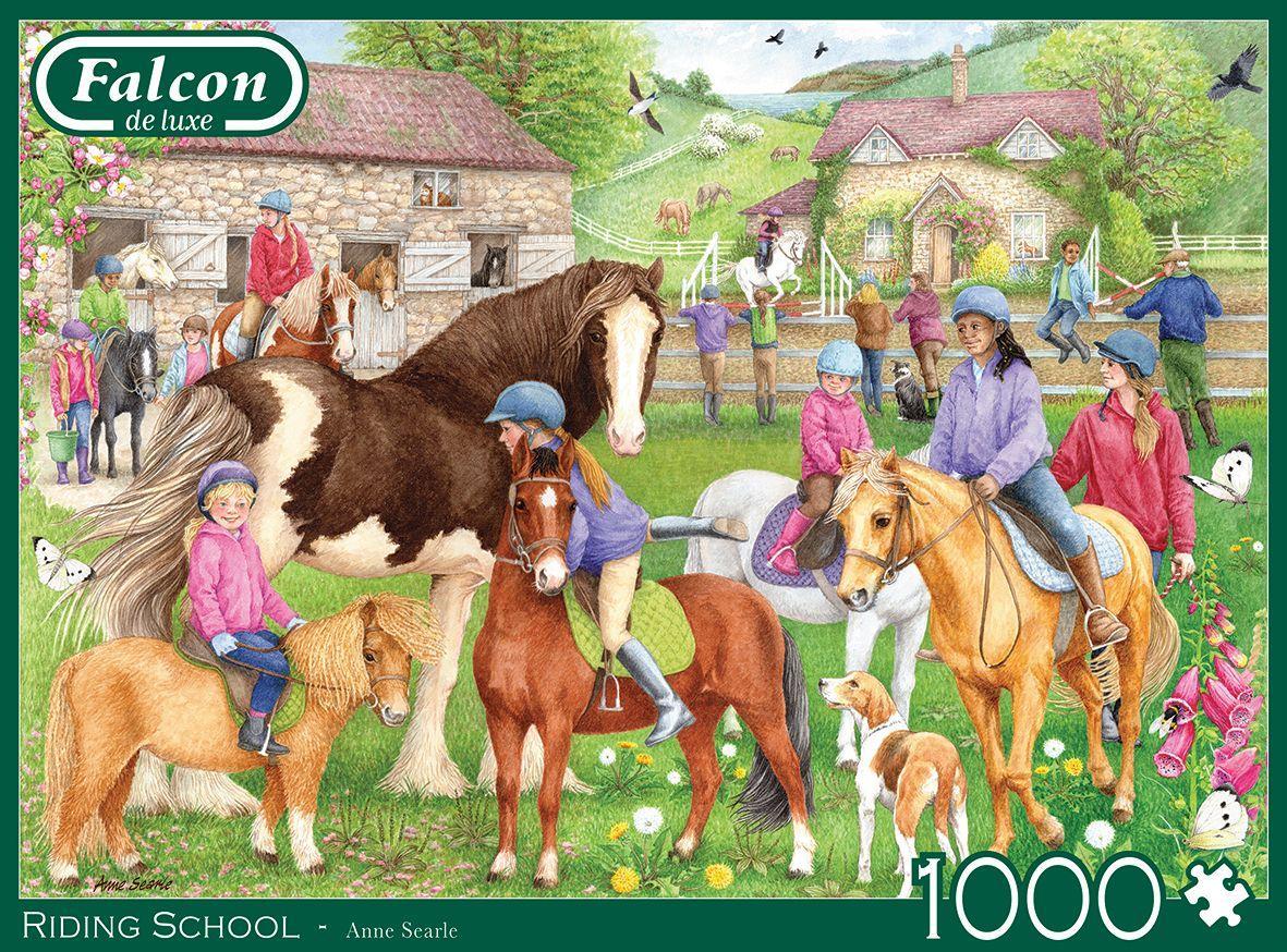 Cover: 8710126021798 | Riding School - 1000 Teile | Spiel | Deutsch | 2024