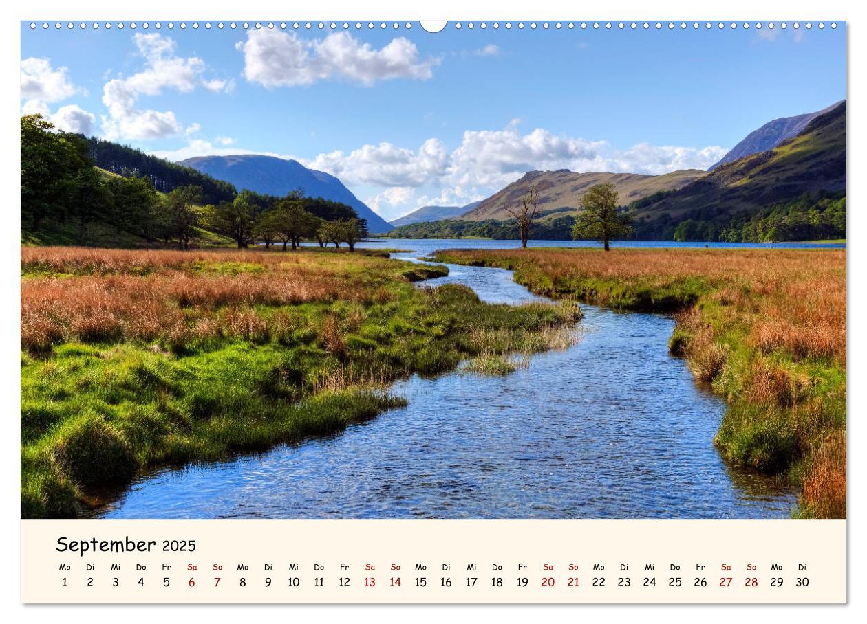 Bild: 9783435458660 | Lake District England (Wandkalender 2025 DIN A2 quer), CALVENDO...