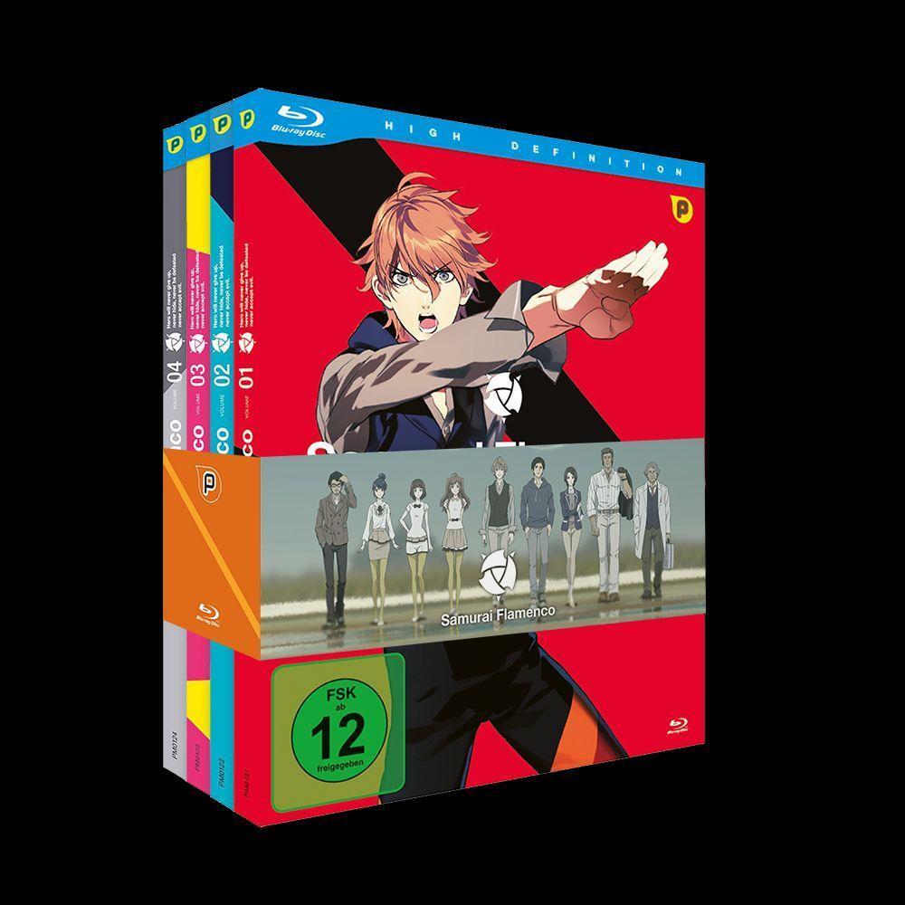 Cover: 7630017523884 | Samurai Flamenco | Komplett-Set | Blu-ray Disc | 4x Blu-ray | Deutsch