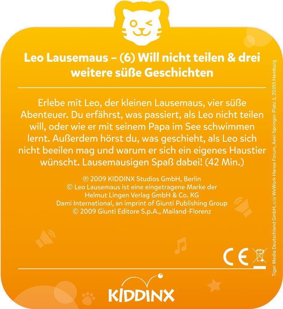 Bild: 4260535481033 | tigercard - Leo Lausemaus - Folge 6: Will nicht teilen und 3...