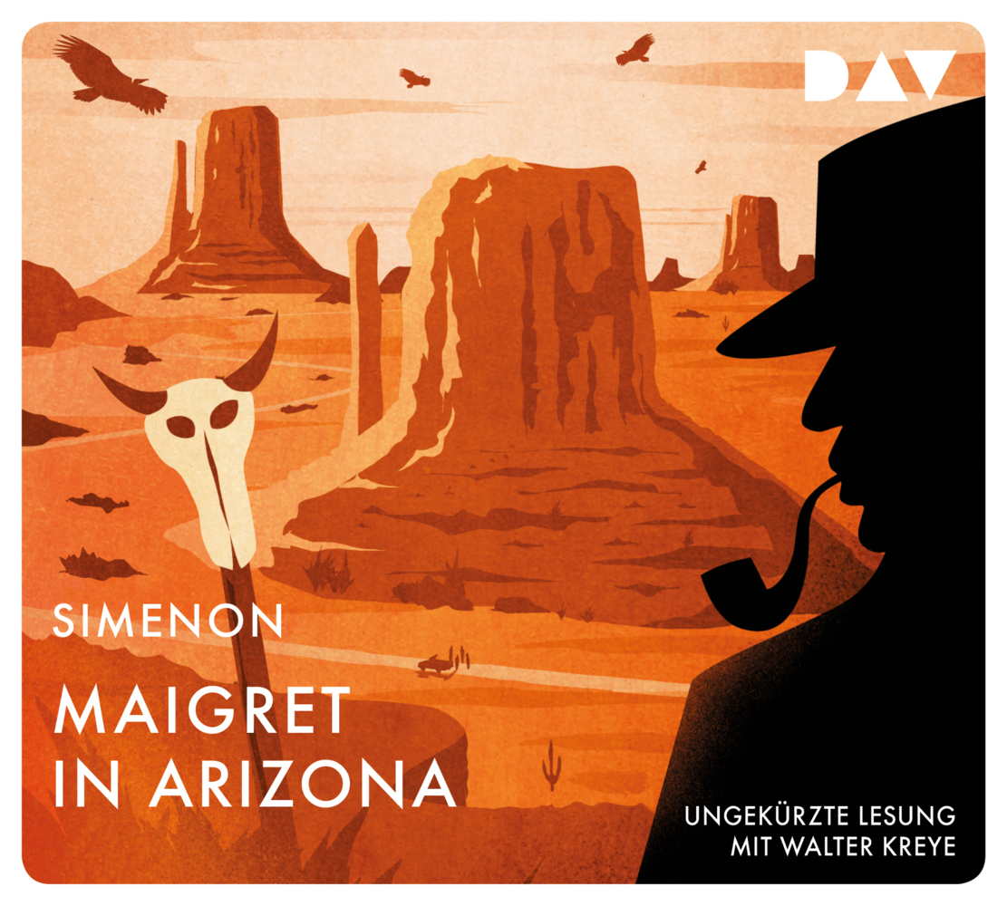 Cover: 9783742419606 | Maigret in Arizona, 4 Audio-CD | Georges Simenon | Audio-CD | 4 CDs