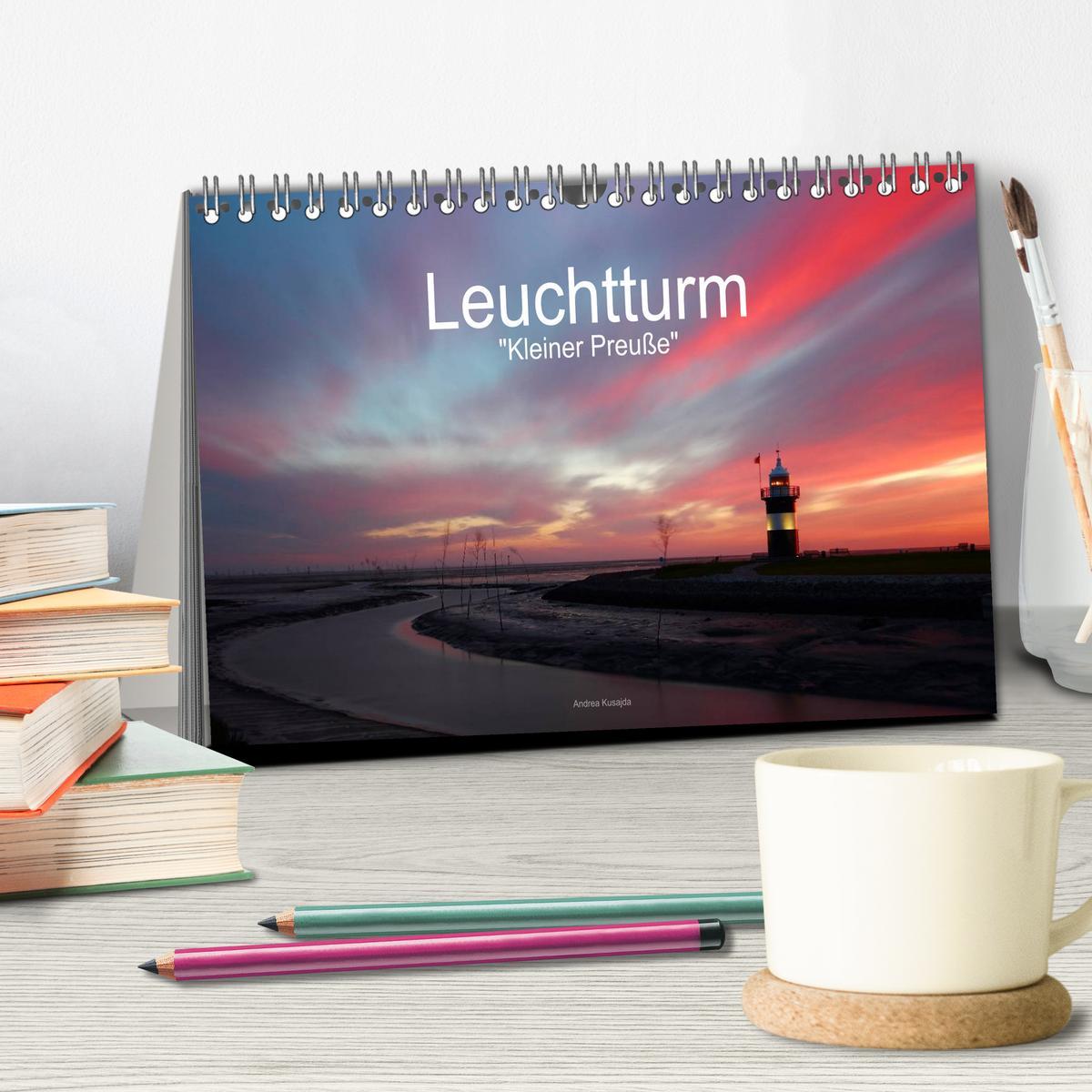 Bild: 9783435756223 | Leuchtturm "Kleiner Preuße" (Tischkalender 2025 DIN A5 quer),...