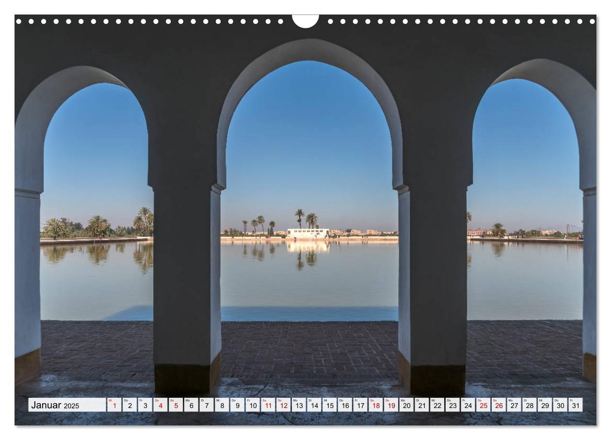 Bild: 9783435329588 | Marokko - Marrakesch (Wandkalender 2025 DIN A3 quer), CALVENDO...