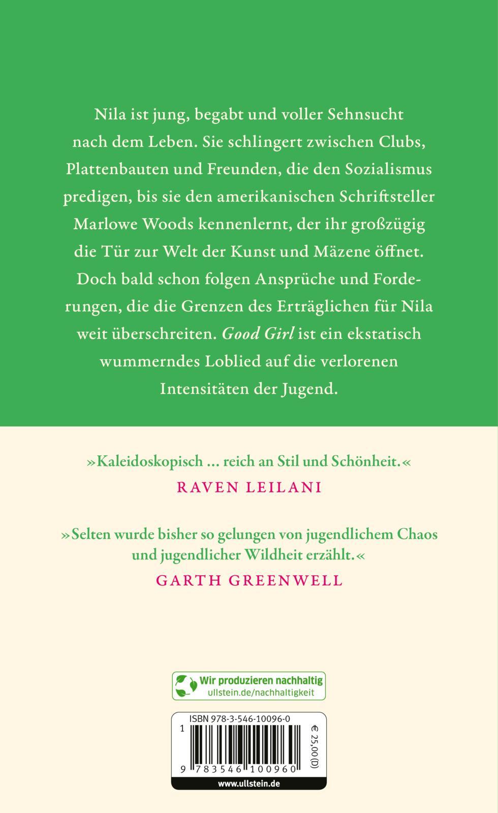 Rückseite: 9783546100960 | Good Girl | Aria Aber | Buch | 400 S. | Deutsch | 2025