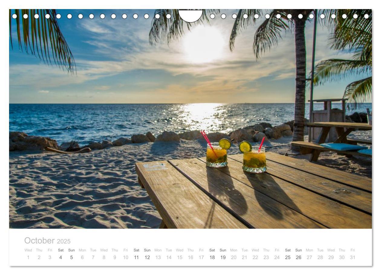 Bild: 9781325952625 | Curacao - Tropical Island (Wall Calendar 2025 DIN A4 landscape),...