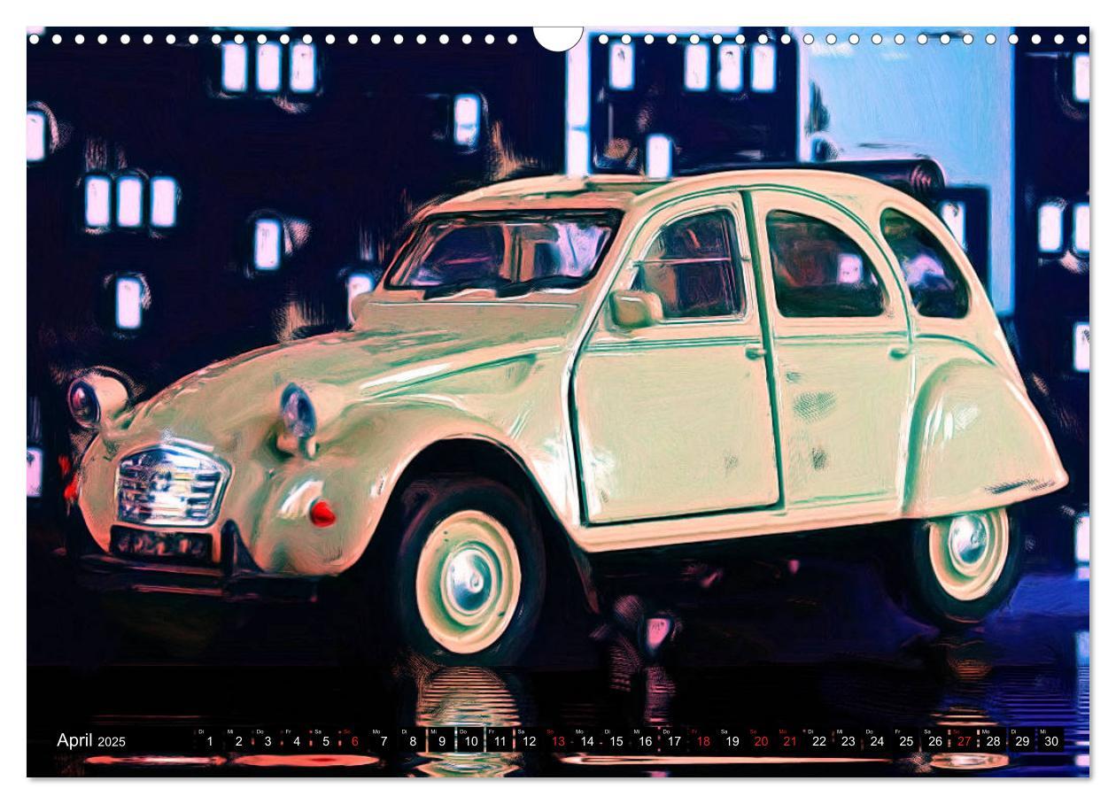 Bild: 9783435281350 | 70 Jahre 2CV (Wandkalender 2025 DIN A3 quer), CALVENDO Monatskalender