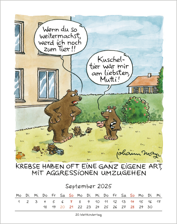 Bild: 9783731876656 | Krebs 2025 | Korsch Verlag | Kalender | Spiralbindung | 13 S. | 2025