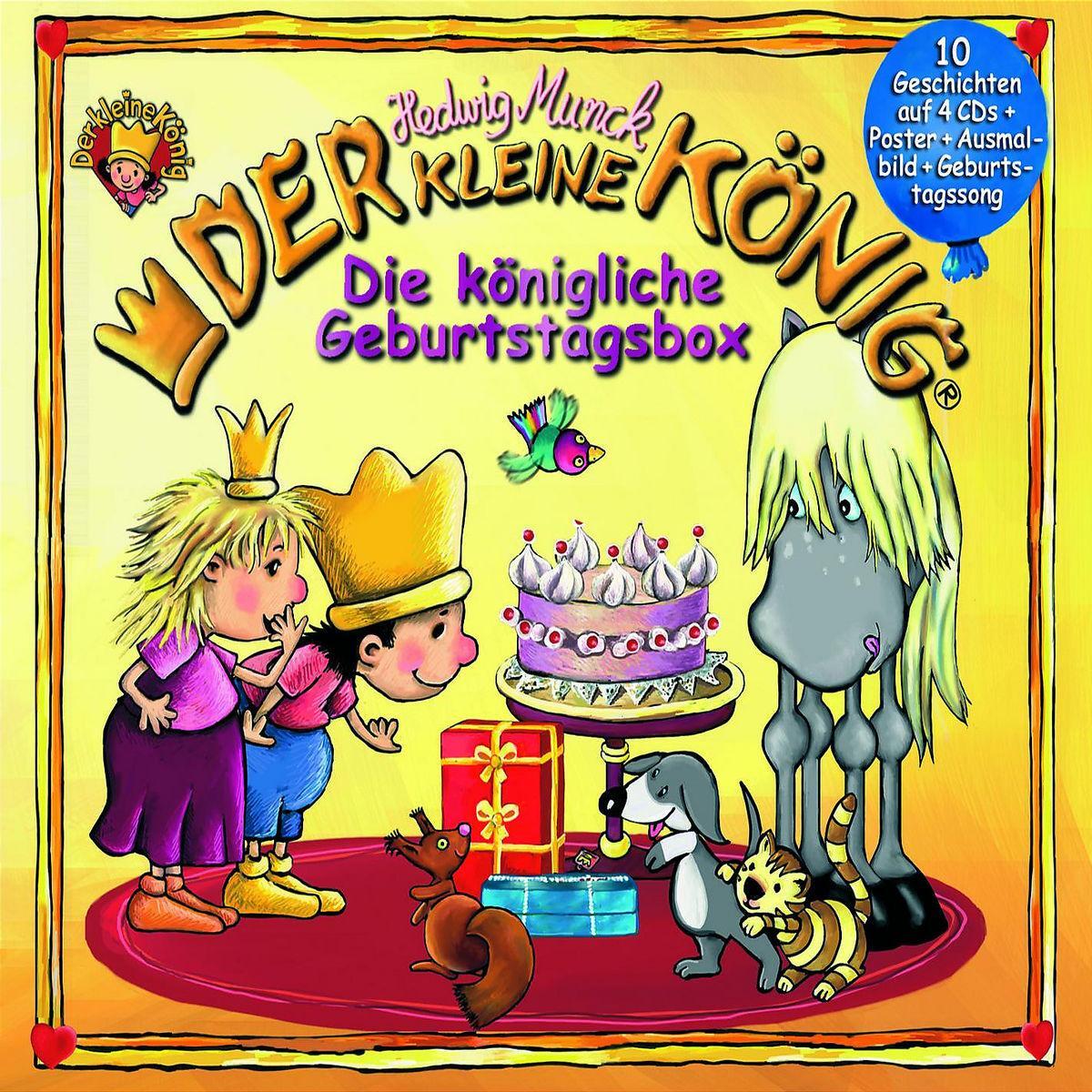 Cover: 602517650749 | Die königliche Geburtstagsbox (4CD Hörspielbox) | der Kleine König