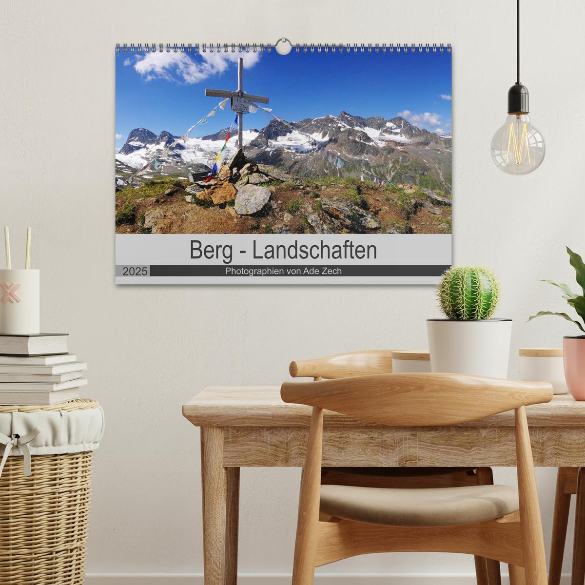 Bild: 9783435113118 | Berg - Landschaften (Wandkalender 2025 DIN A3 quer), CALVENDO...