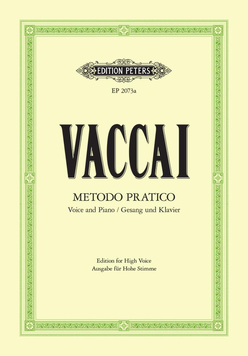 Cover: 9790014009281 | Practical Method (High Voice and Piano) | Nicola Vaccai | Broschüre