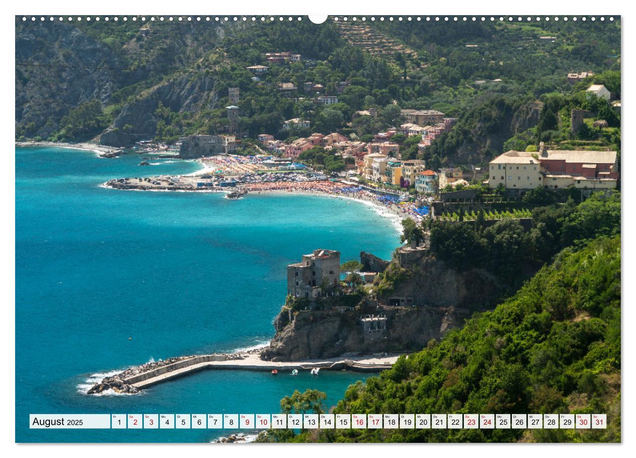 Bild: 9783383840579 | Die Italienische Riviera - Ligurien (Wandkalender 2025 DIN A2...