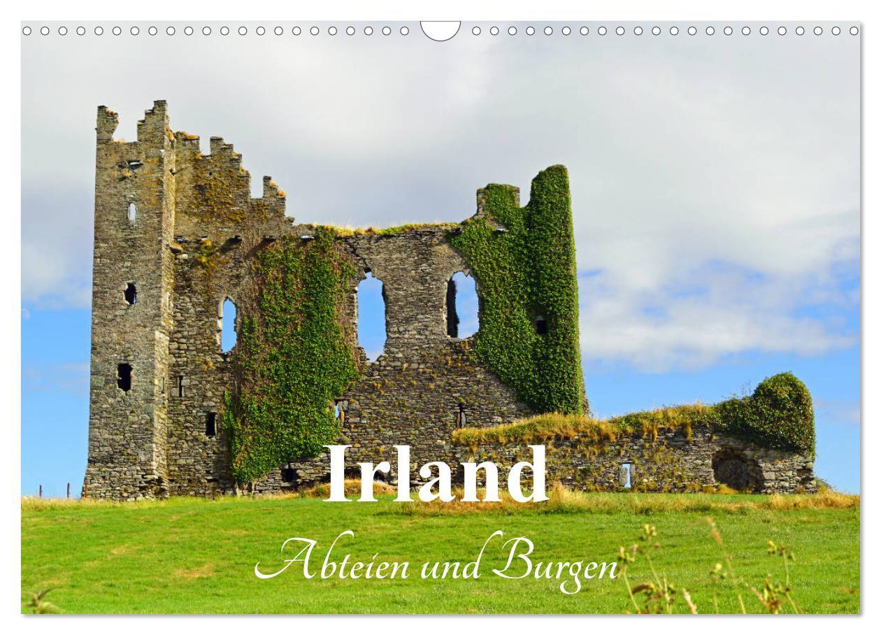 Cover: 9783435253012 | Irland - Abteien und Burgen (Wandkalender 2025 DIN A3 quer),...