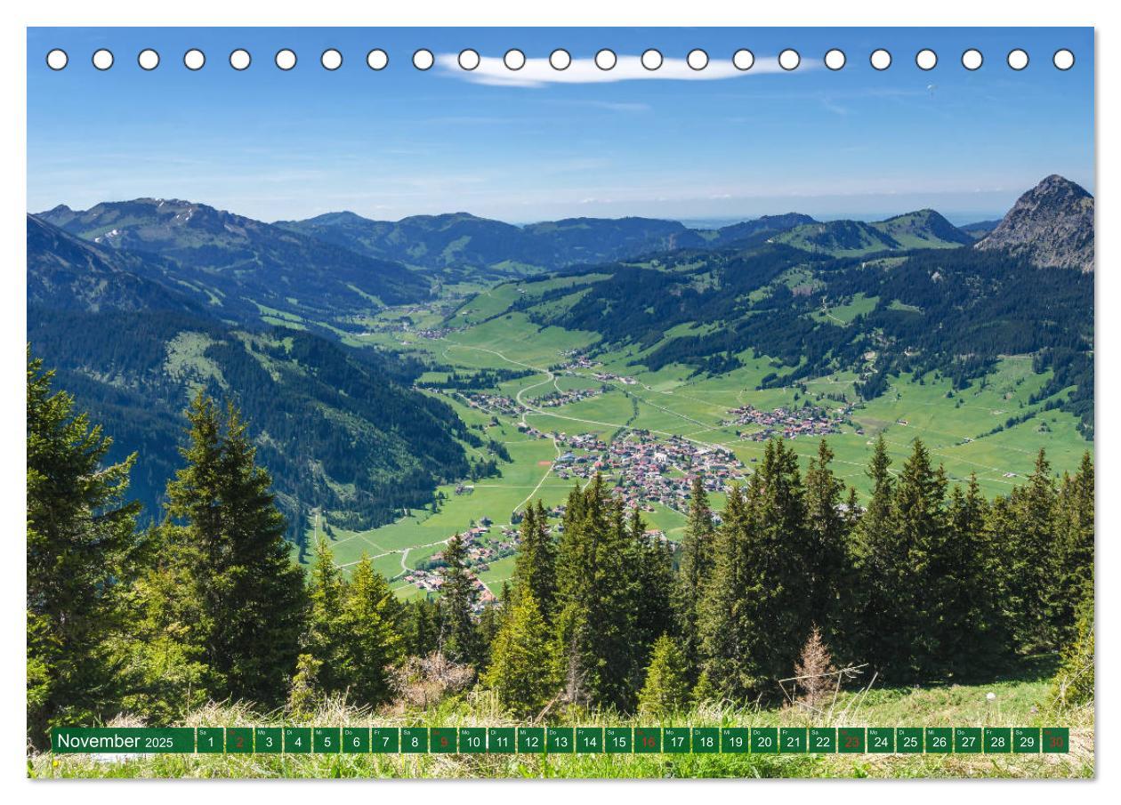 Bild: 9783435307258 | Tannheim und das Tal (Tischkalender 2025 DIN A5 quer), CALVENDO...