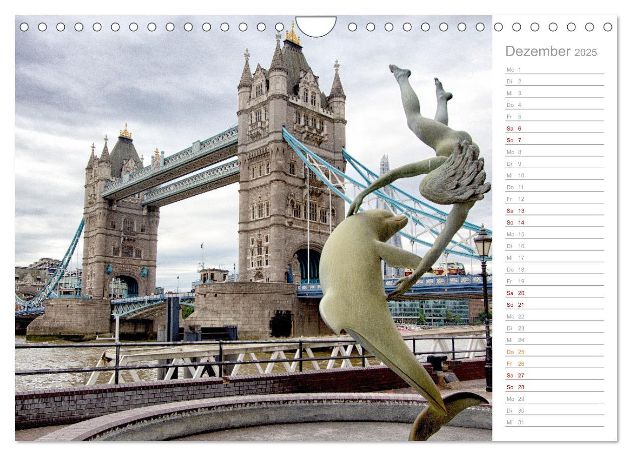 Bild: 9783383934261 | Besucht mal wieder London (Wandkalender 2025 DIN A4 quer), CALVENDO...