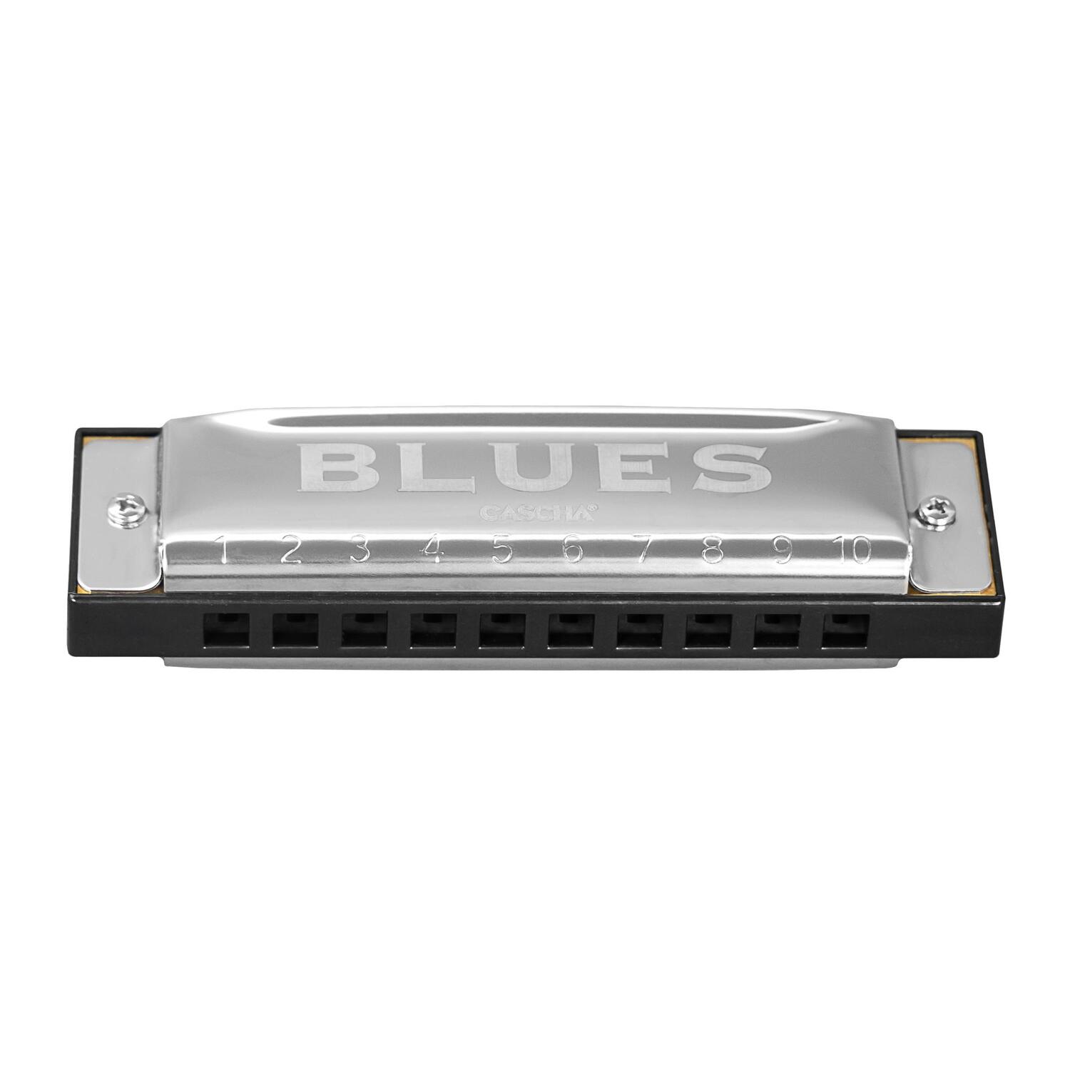 Bild: 4026929918963 | Blues Harmonica in C (incl. case and cleaning cloth) | Stück | 2024