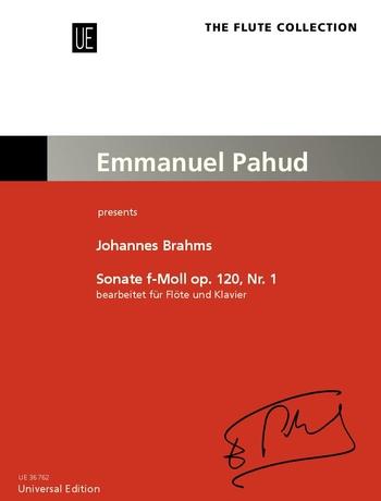 Cover: 9783702475888 | Sonate | Emmanuel Pahud presents. op. 120/1. für Flöte und Klavier.