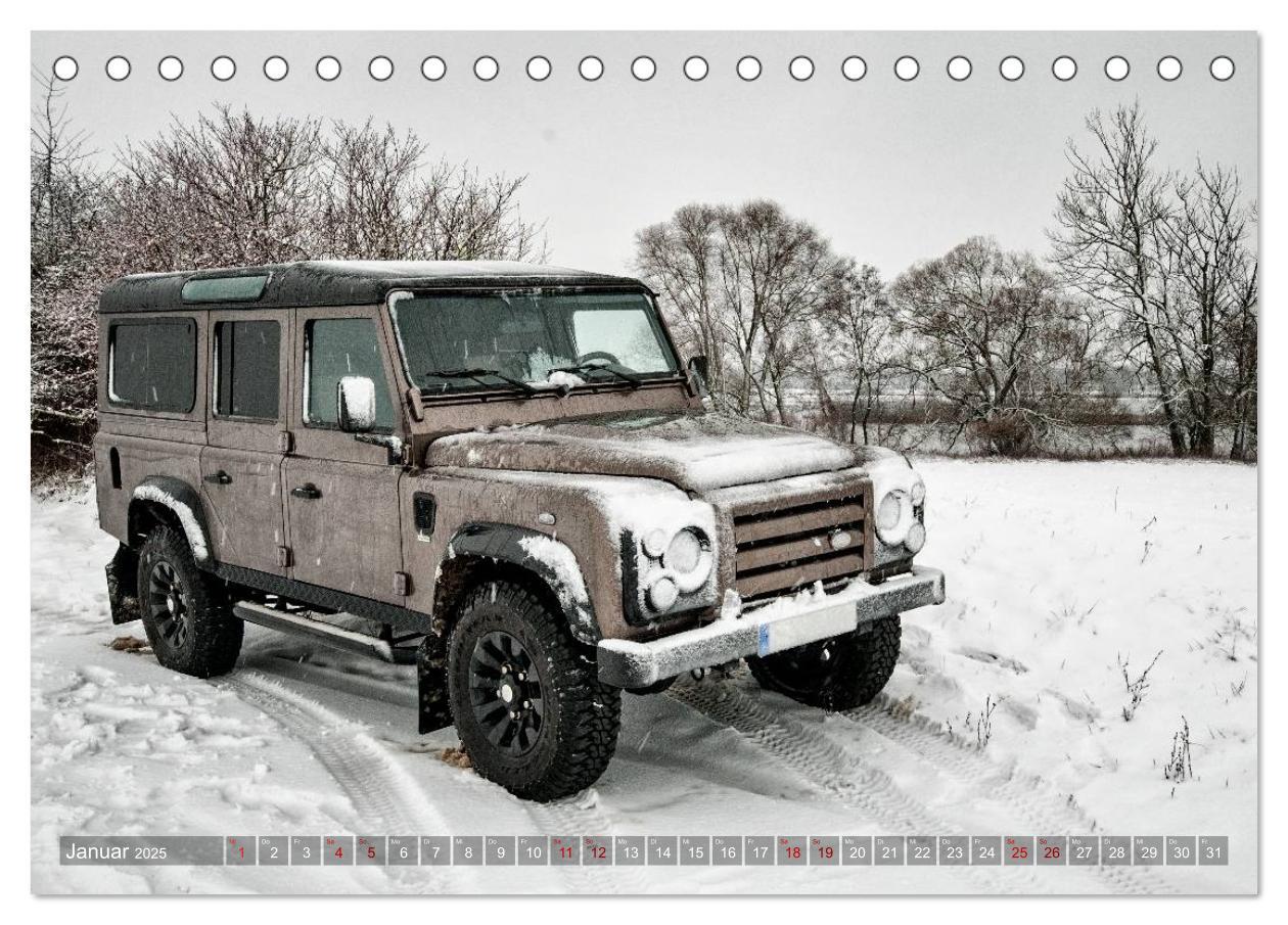 Bild: 9783435406944 | Mit dem 4x4 durch Europa (Tischkalender 2025 DIN A5 quer), CALVENDO...