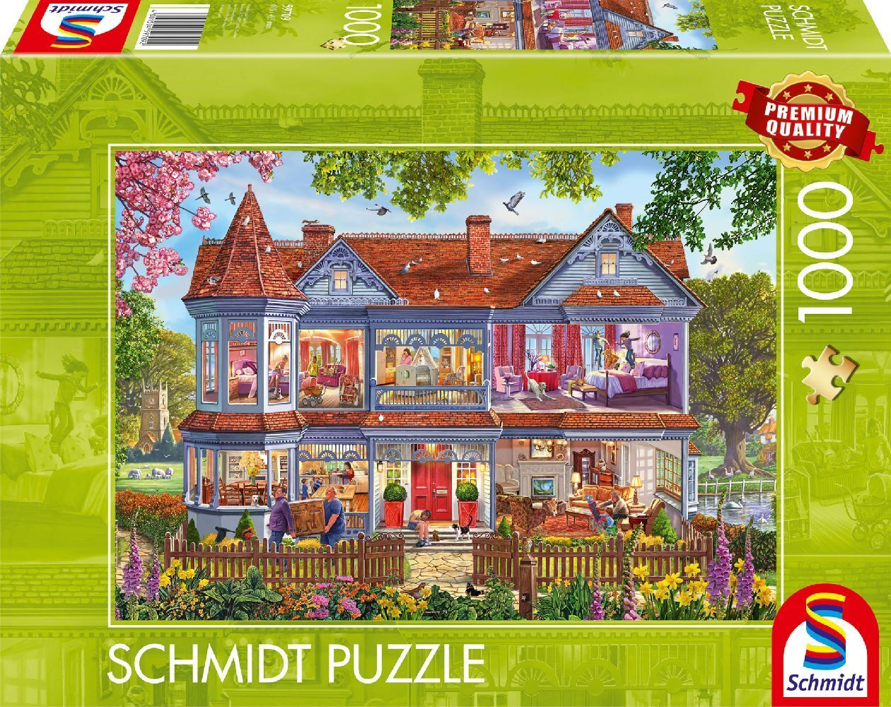 Cover: 4001504597092 | Haus im Frühling | Spiel | Schachtel | 59709 | Deutsch | 2024