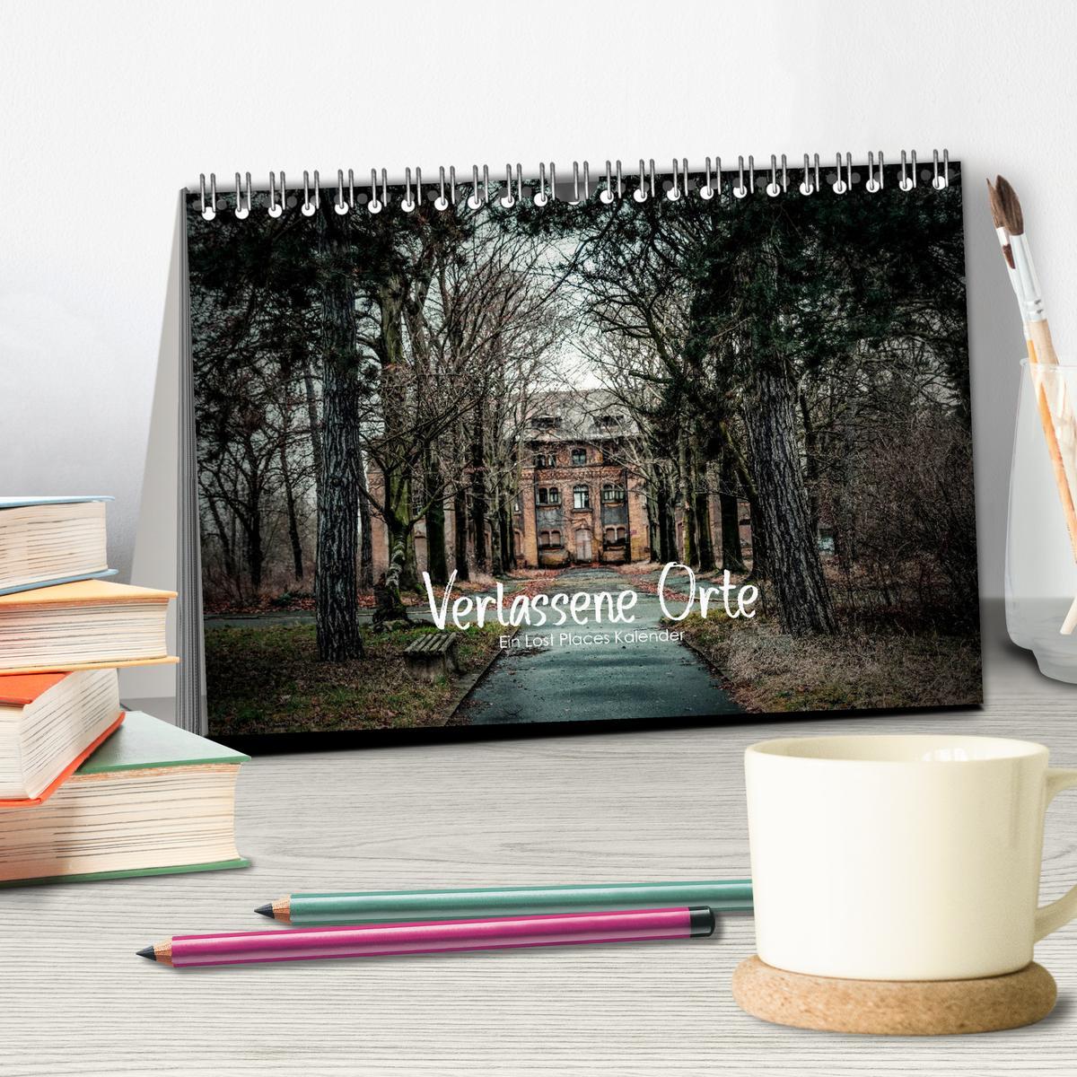 Bild: 9783435216383 | Verlassene Orte - Ein Lost Places Kalender (Tischkalender 2025 DIN...