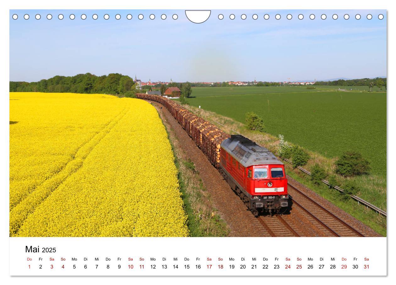 Bild: 9783435305384 | Eisenbahnen in Ostsachsen 2025 (Wandkalender 2025 DIN A4 quer),...