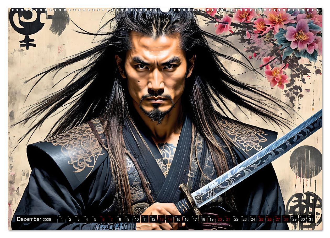 Bild: 9783457169100 | Samurai - Asian Spirit (hochwertiger Premium Wandkalender 2025 DIN...