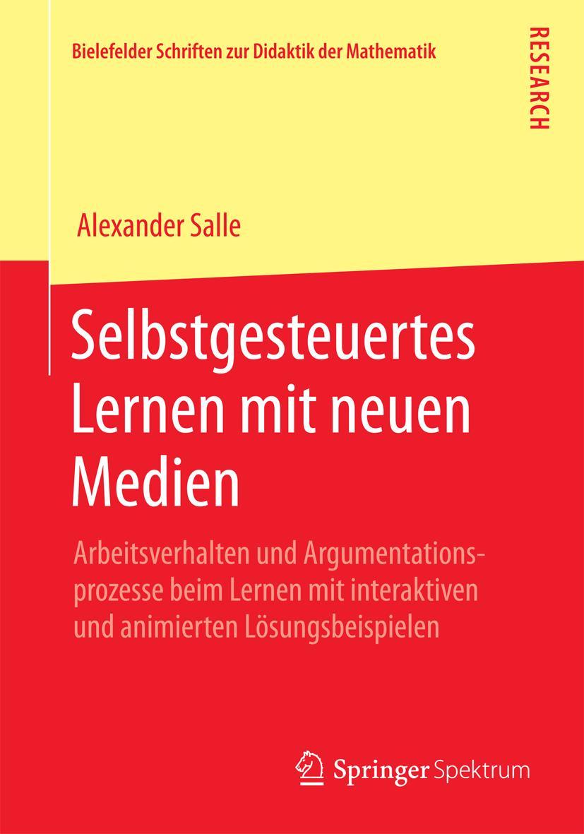 Cover: 9783658076597 | Selbstgesteuertes Lernen mit neuen Medien | Alexander Salle | Buch | x