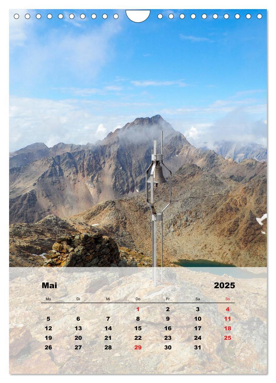 Bild: 9783435973033 | Bergwelten (Wandkalender 2025 DIN A4 hoch), CALVENDO Monatskalender