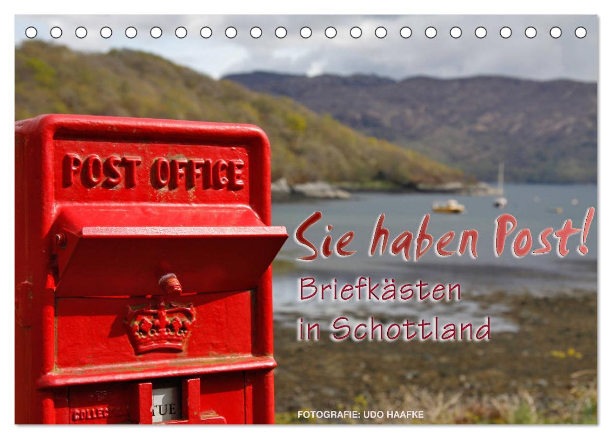 Cover: 9783435169801 | Sie haben Post - Briefkästen in Schottland (Tischkalender 2025 DIN...