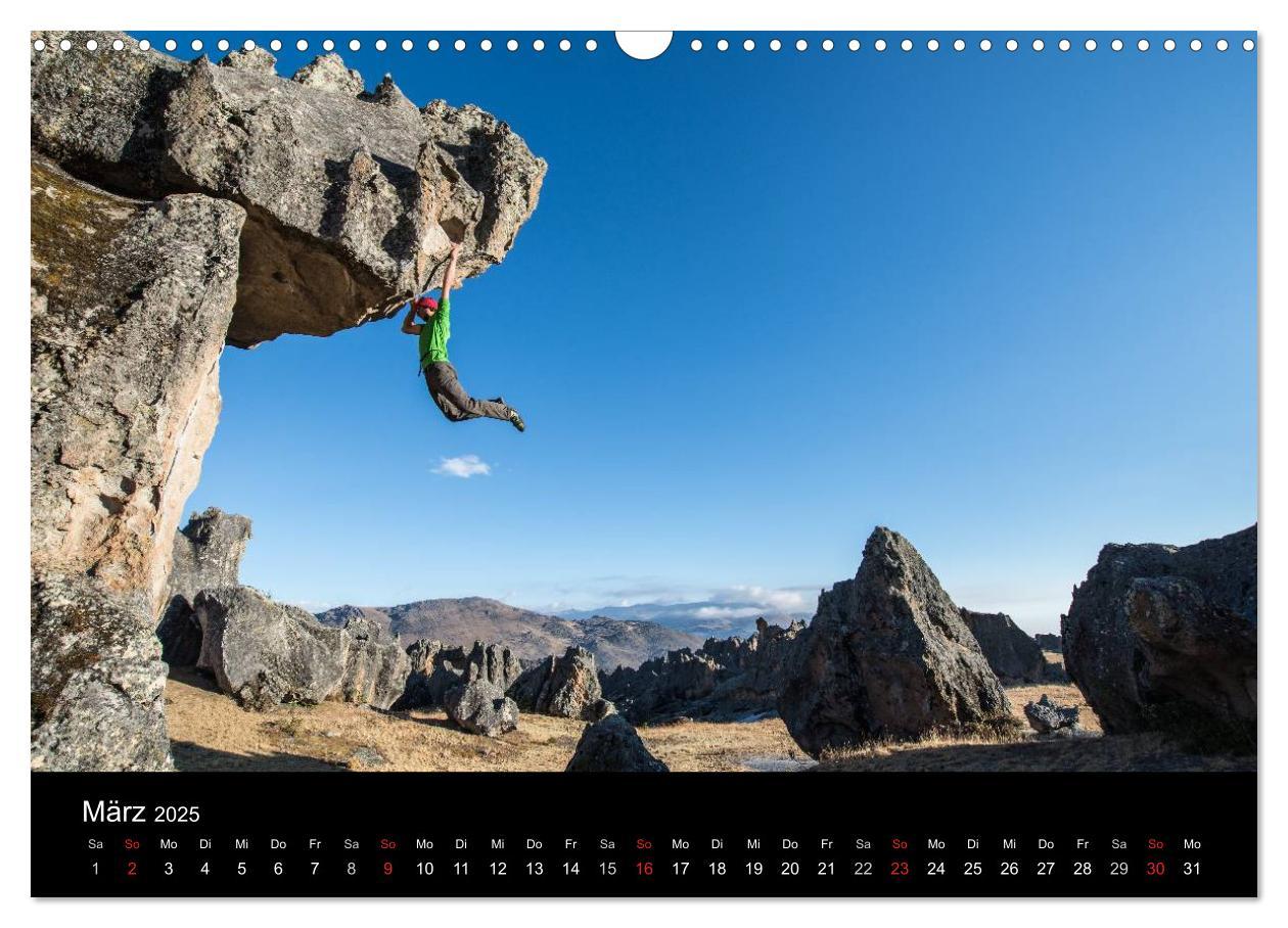 Bild: 9783435605262 | Climbing Solutions - Bergsport weltweit (Wandkalender 2025 DIN A3...