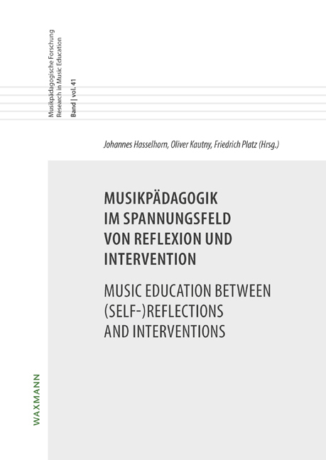 Cover: 9783830942726 | Musikpädagogik im Spannungsfeld von Reflexion und InterventionMusic...