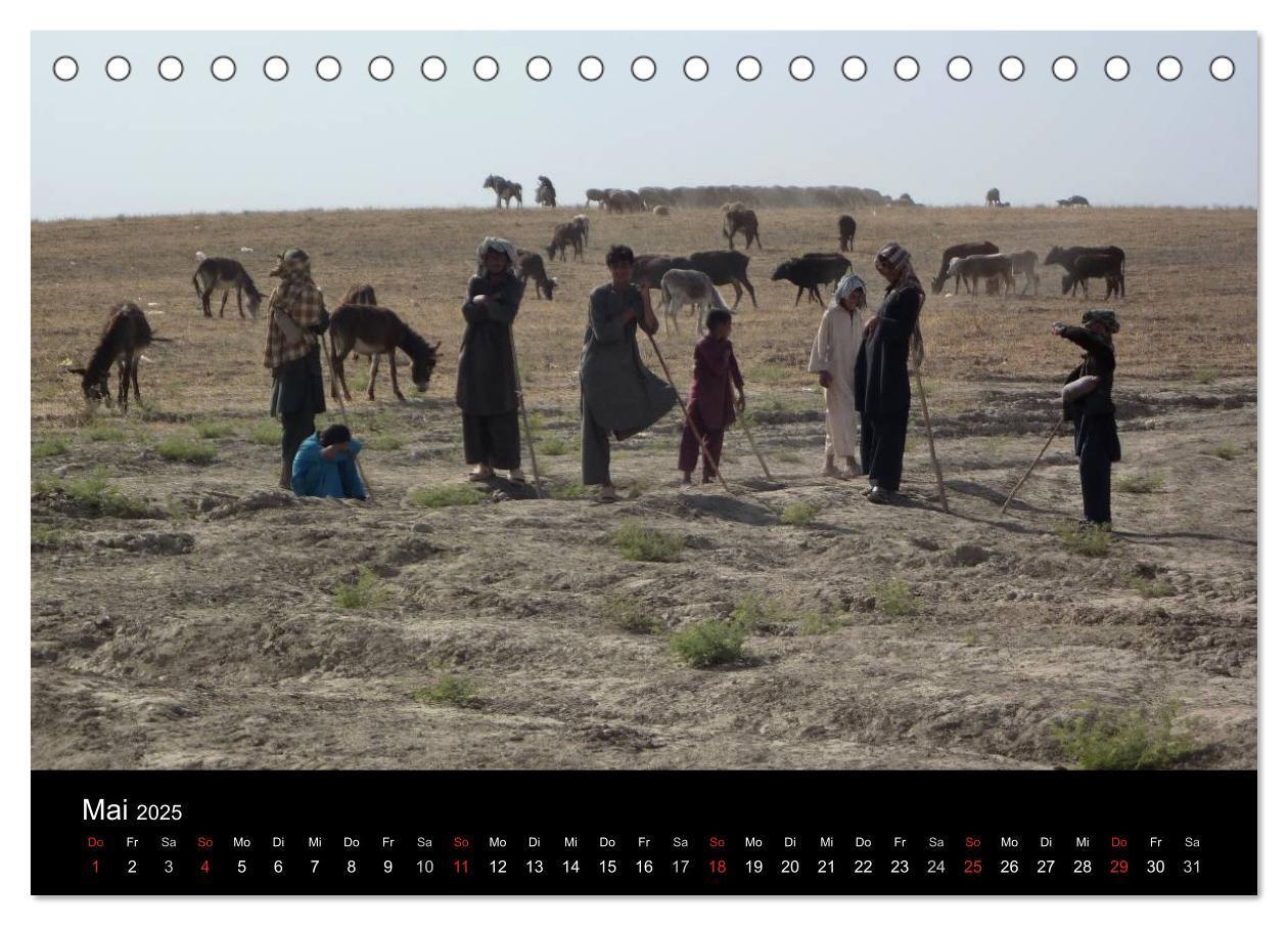 Bild: 9783435796922 | Afghanistan (Tischkalender 2025 DIN A5 quer), CALVENDO Monatskalender