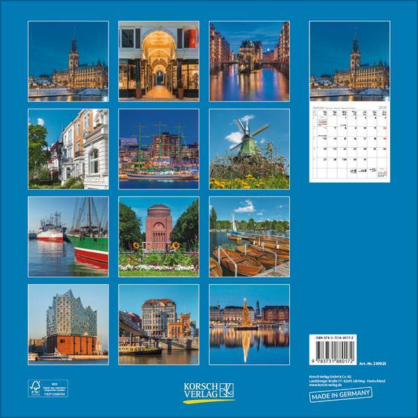 Bild: 9783731880172 | Hamburg 2025 | Verlag Korsch | Kalender | 13 S. | Deutsch | 2025