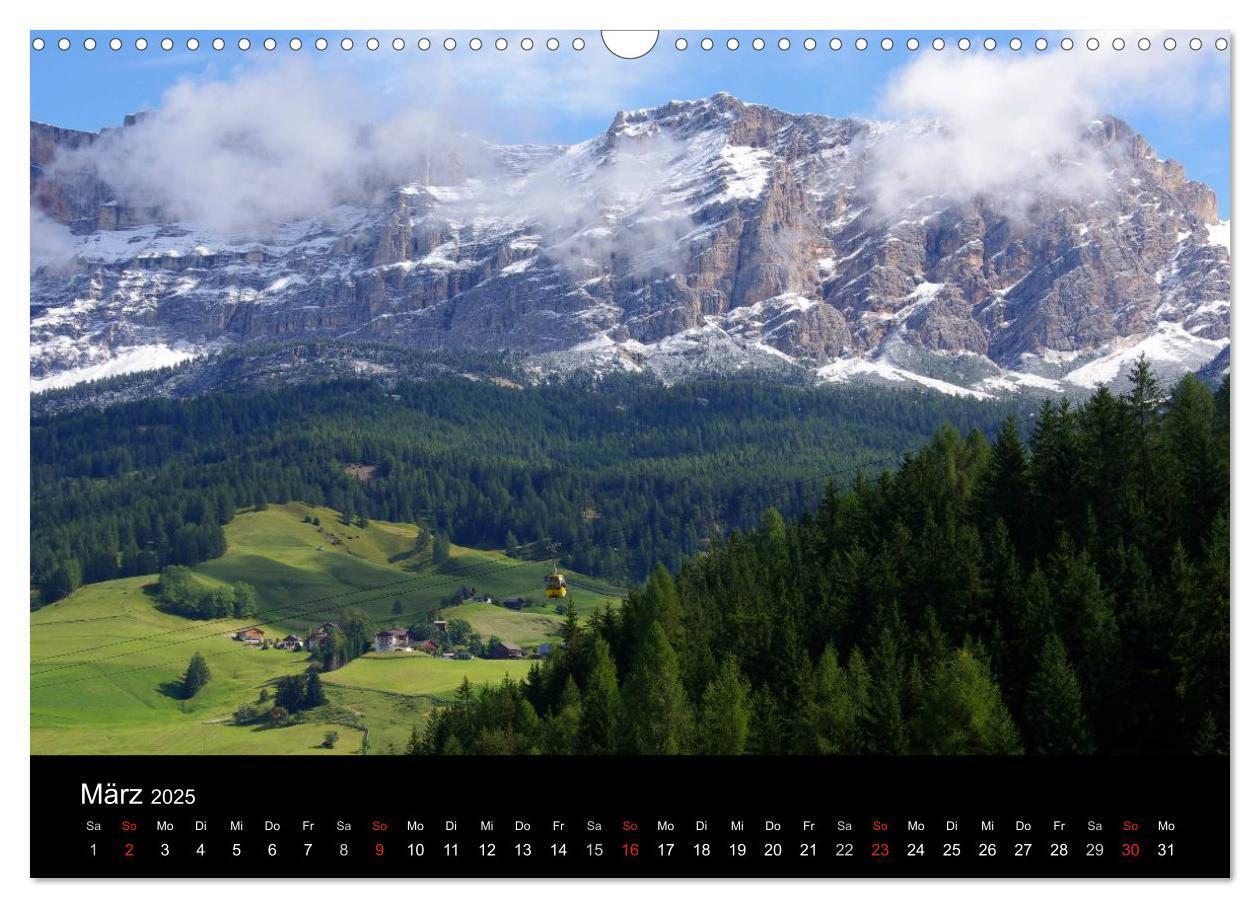 Bild: 9783435782369 | Südtirol 2025 (Wandkalender 2025 DIN A3 quer), CALVENDO Monatskalender