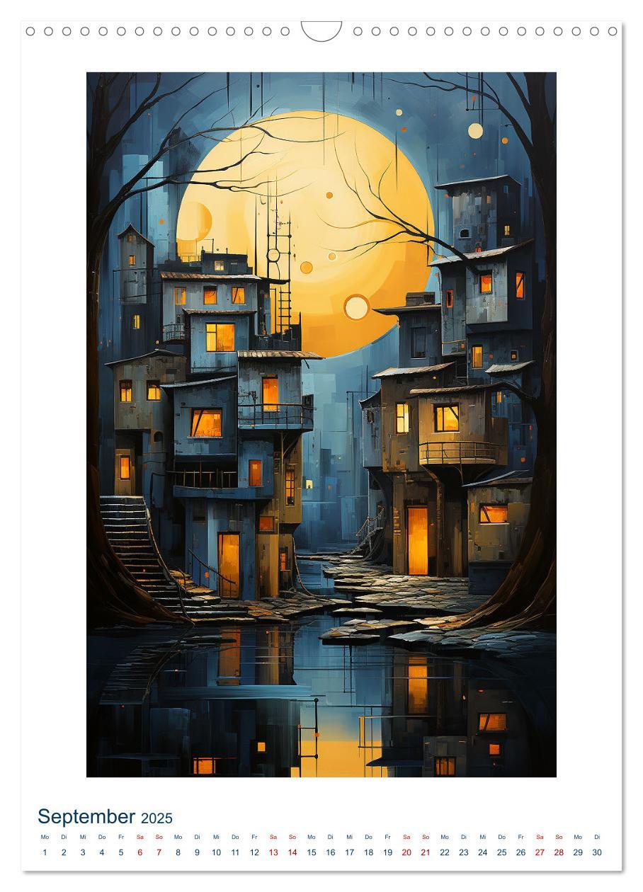 Bild: 9783383828577 | ART DECO City (Wandkalender 2025 DIN A3 hoch), CALVENDO Monatskalender