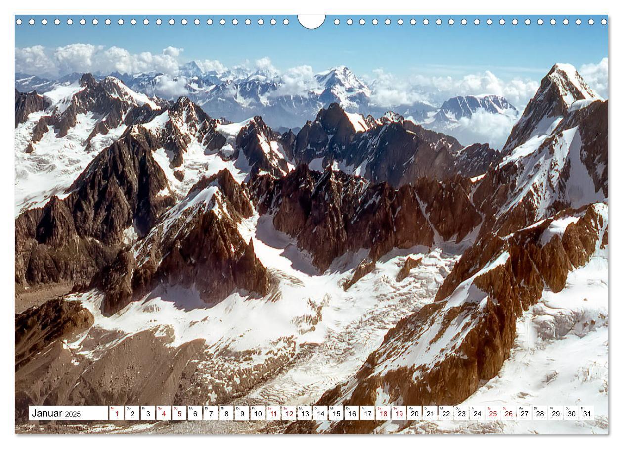 Bild: 9783435104598 | Mont-Blanc - Das Dach Europas (Wandkalender 2025 DIN A3 quer),...