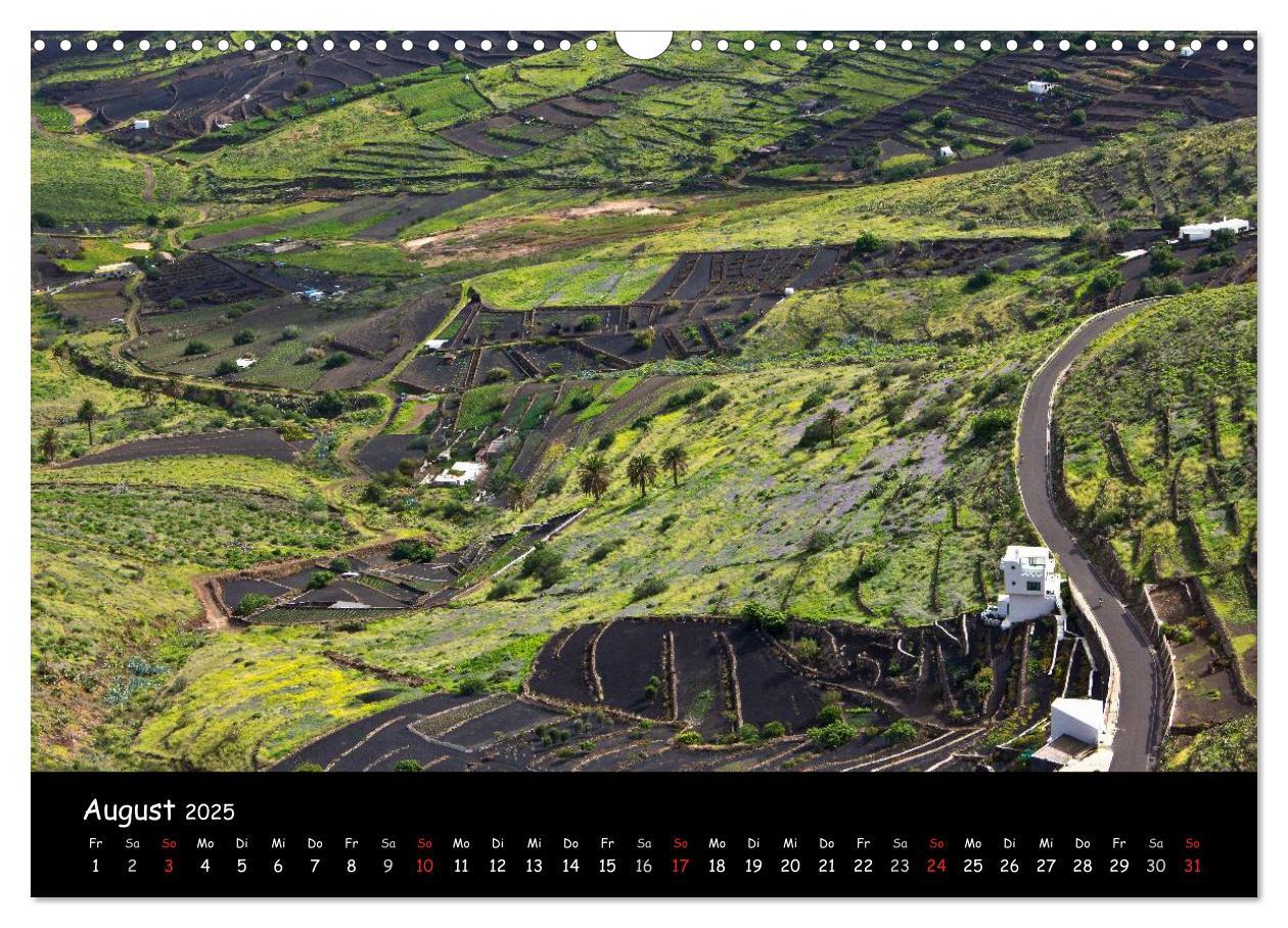 Bild: 9783435800285 | Lanzarote (Wandkalender 2025 DIN A3 quer), CALVENDO Monatskalender