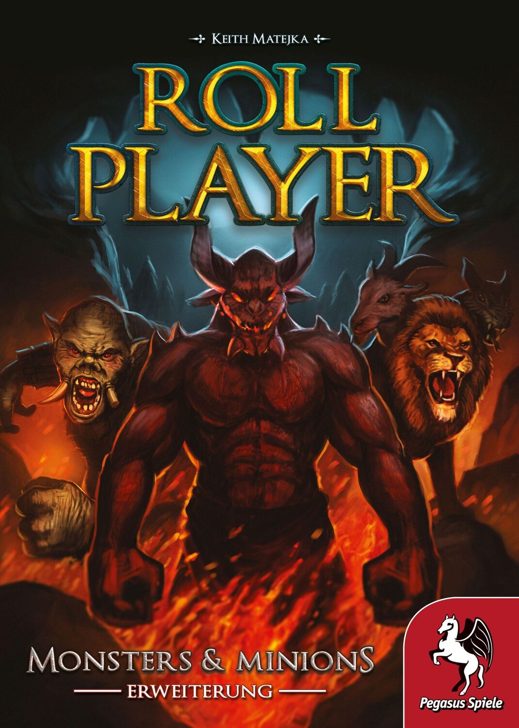 Cover: 4250231717130 | Roll Player: Monsters &amp; Minions [Erweiterung] | Spiel | 51306G | 2019