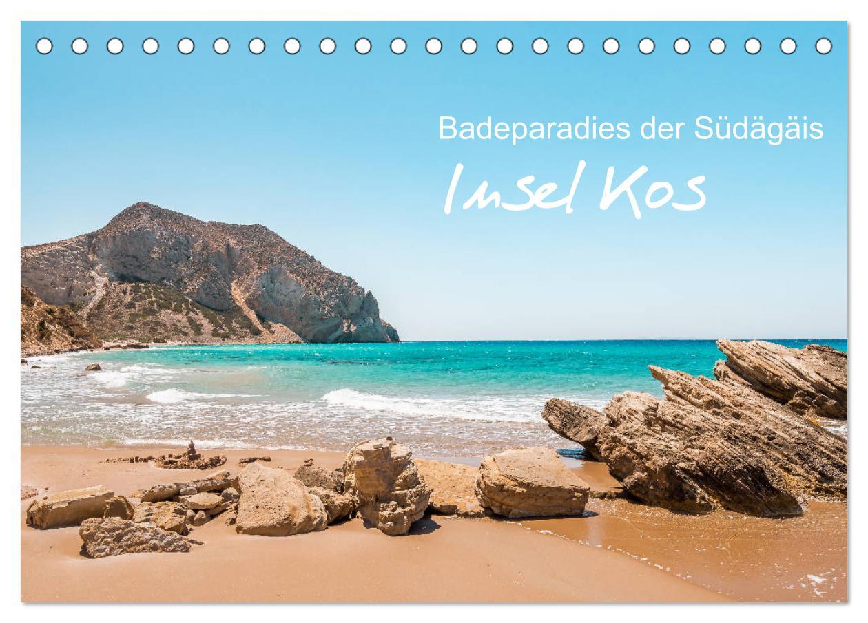 Cover: 9783435104505 | Insel Kos - Badeparadies der Südägäis (Tischkalender 2025 DIN A5...