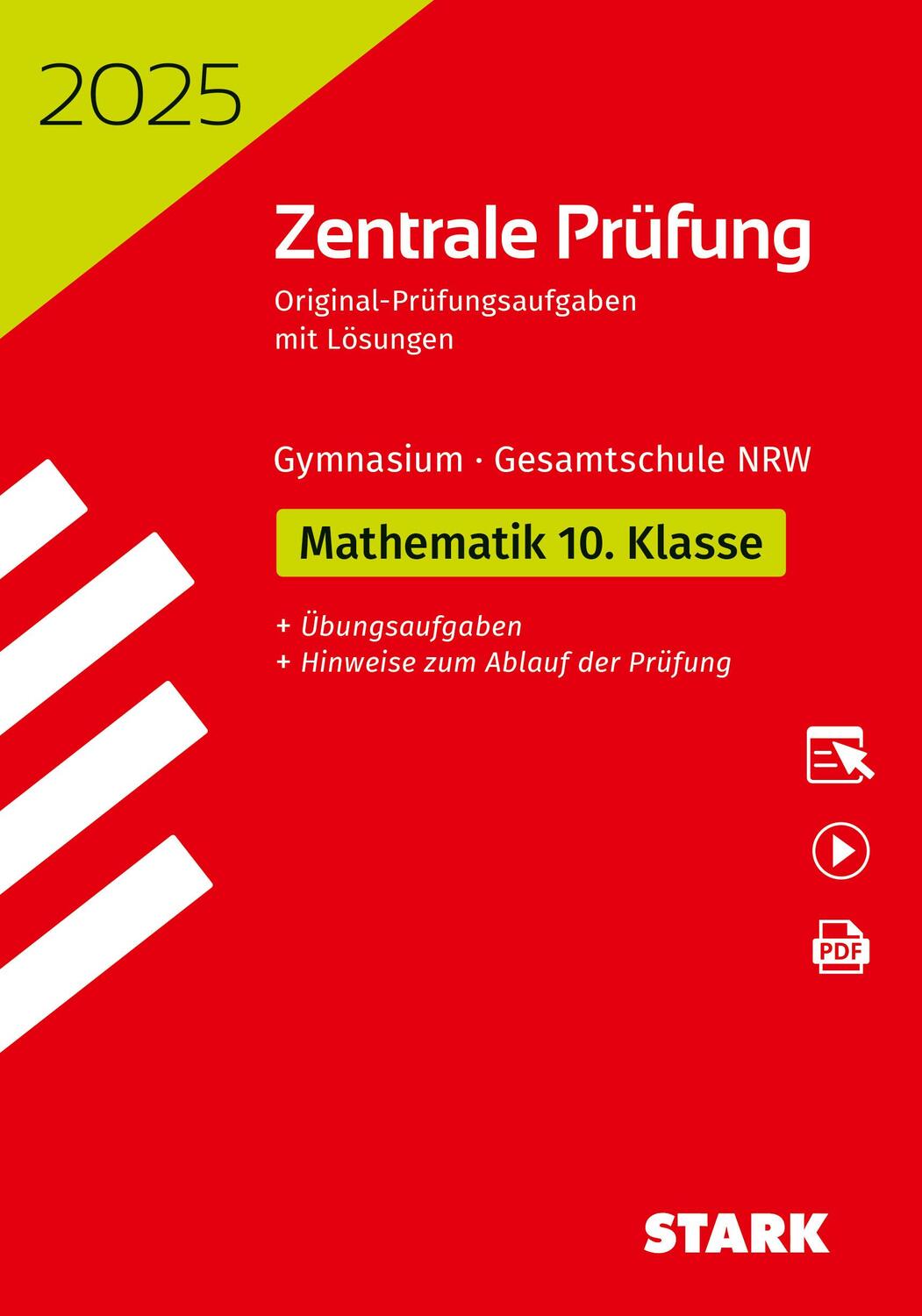 Cover: 9783849060688 | STARK Zentrale Prüfung 2025 - Mathematik 10. Klasse - NRW | Bundle