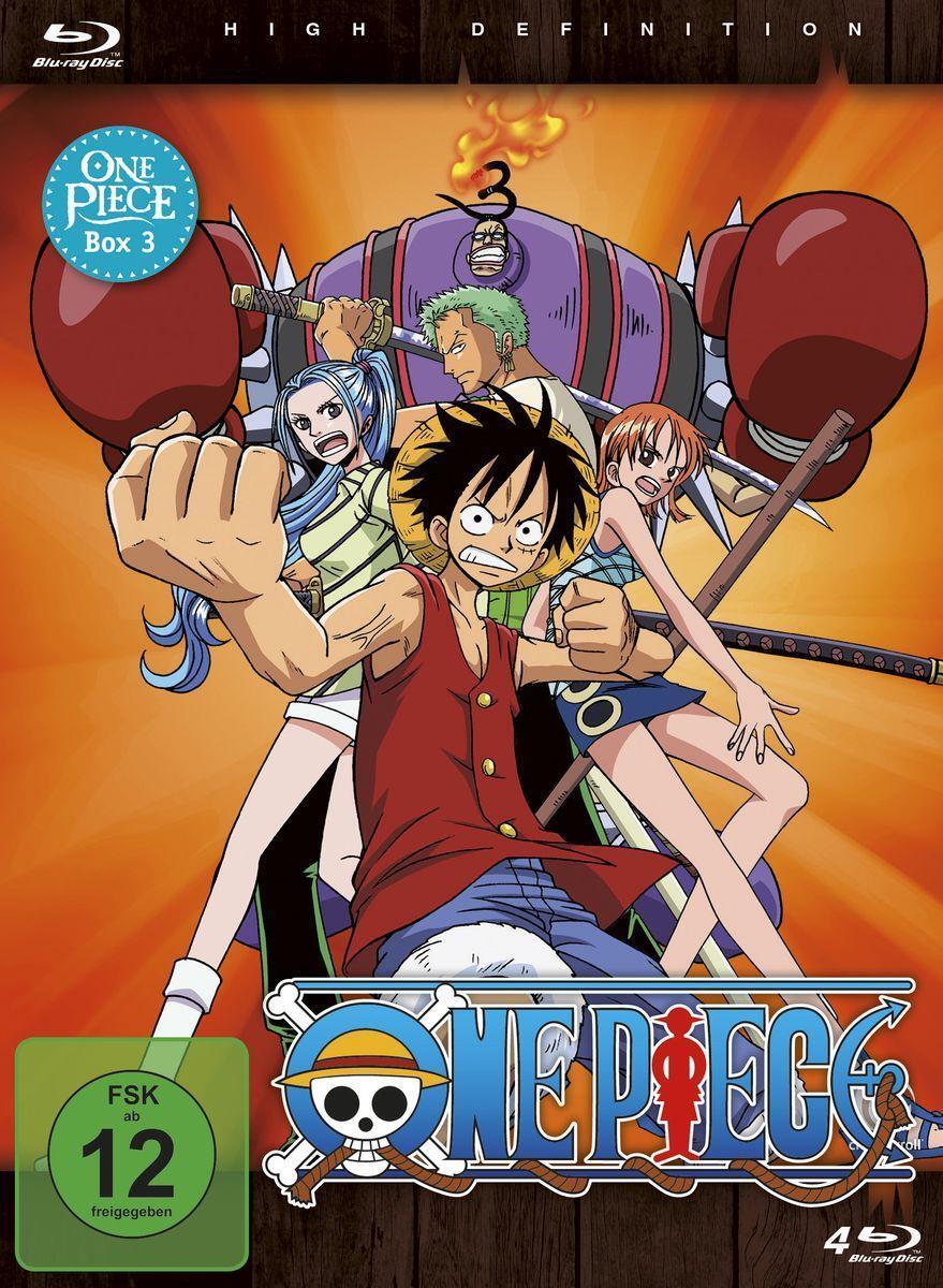 Cover: 7630017529107 | One Piece - TV-Serie - Box 3 (Episoden 62-92) [4 Blu-rays] | Blu-ray