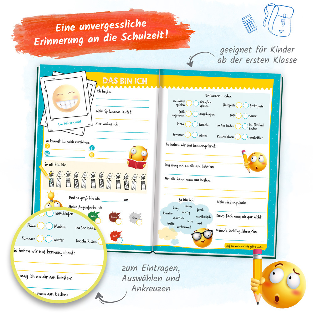 Bild: 9783965521483 | Meine Schulfreunde - Smile | Trötsch Verlag GmbH &amp; Co. KG | Buch