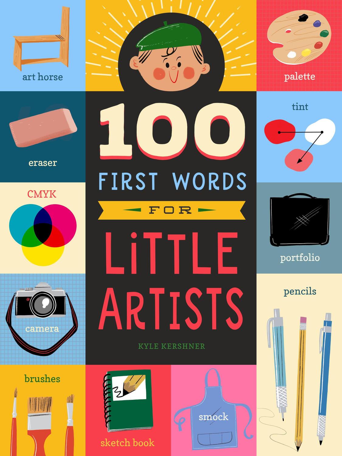 Cover: 9781641701280 | 100 First Words for Little Artists | Kyle Kershner | Buch | Englisch