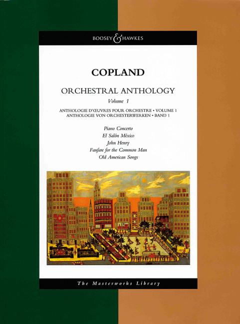 Cover: 9780851622200 | Orchestral Anthology - Volume 1 | The Masterworks Library | Copland