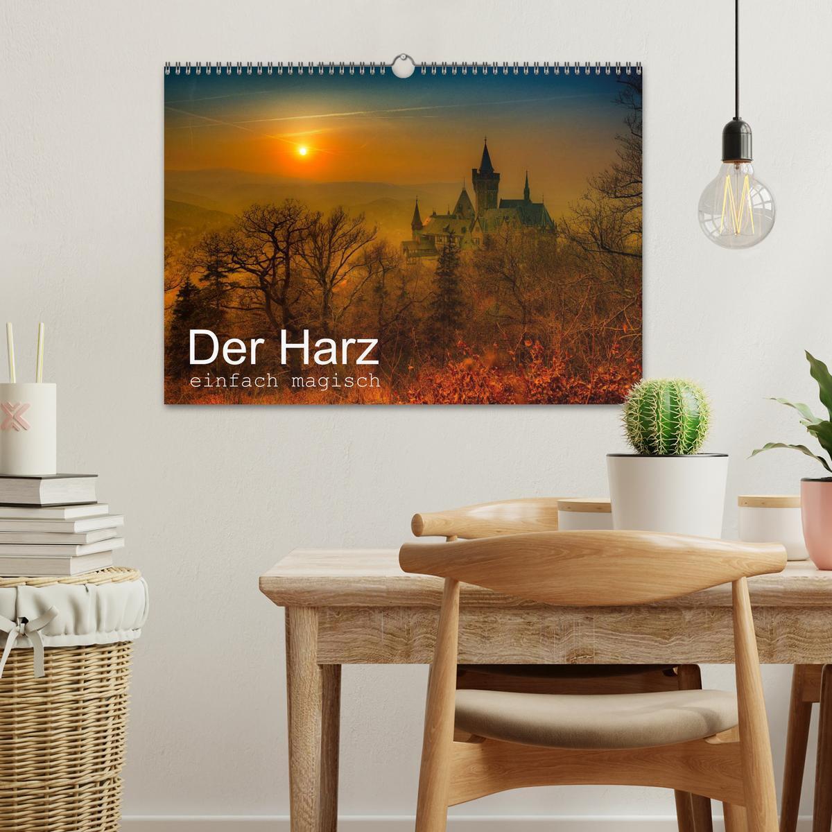 Bild: 9783435538508 | Der Harz einfach magisch (Wandkalender 2025 DIN A3 quer), CALVENDO...