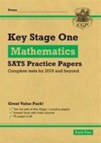 Cover: 9781789081060 | KS1 Maths SATS Practice Papers: Pack 2 (for end of year assessments)